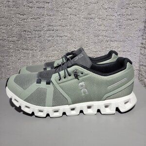 ON Cloud 5 59.98557 Womens Size US 8.5 Kelp Shadow Green Running Athletic Shoes